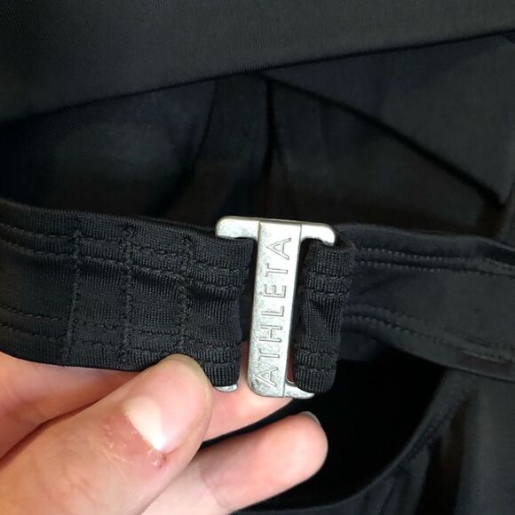 Athleta black swim dress size 34 B/C - Picture 8 of 11